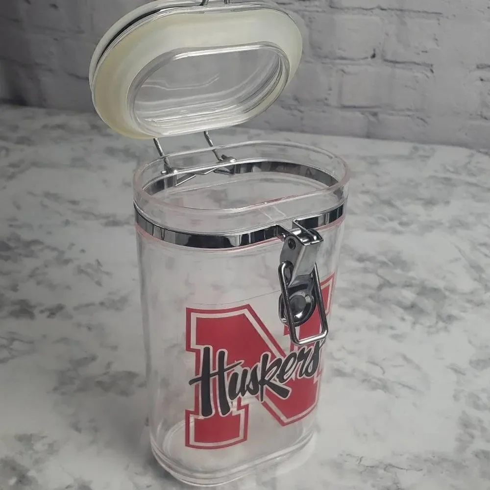 Nebraska Huskers Small Food Container